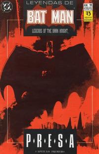 Cover Thumbnail for Batman: Leyendas (Zinco, 1990 series) #11