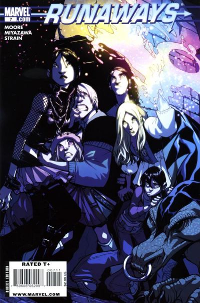 Cover for Runaways (Marvel, 2008 series) #7