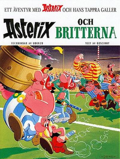 Cover for Asterix (Egmont, 1996 series) #5 - Asterix och britterna