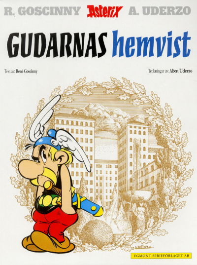 Cover for Asterix (Egmont, 1996 series) #17 - Gudarnas hemvist