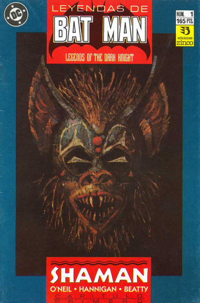 Cover for Batman: Leyendas (Zinco, 1990 series) #1