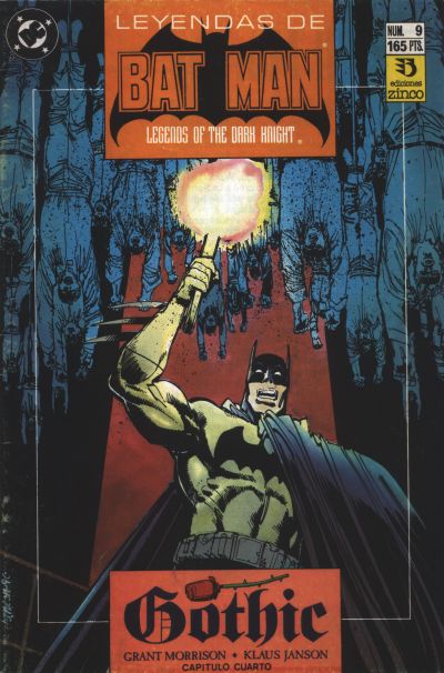 Cover for Batman: Leyendas (Zinco, 1990 series) #9