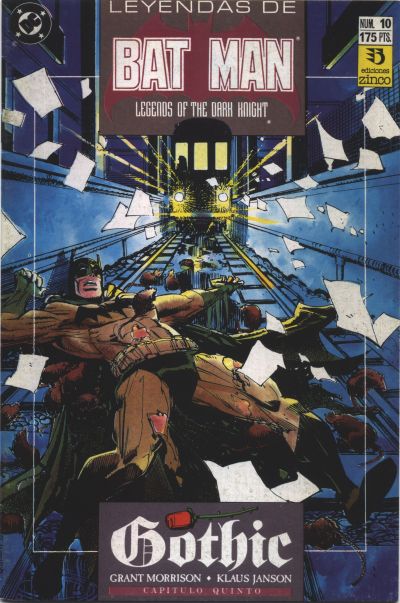Cover for Batman: Leyendas (Zinco, 1990 series) #10
