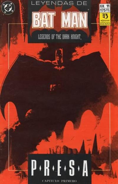 Cover for Batman: Leyendas (Zinco, 1990 series) #11