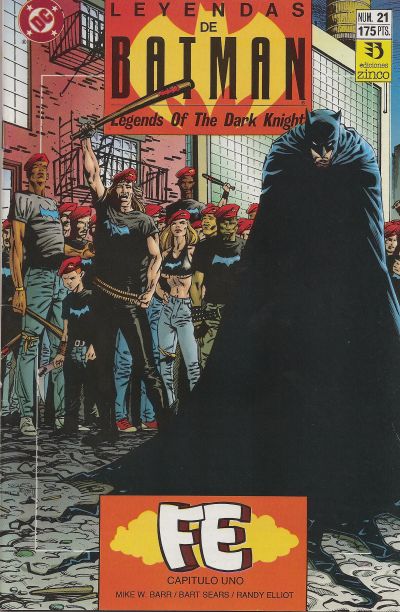 Cover for Batman: Leyendas (Zinco, 1990 series) #21