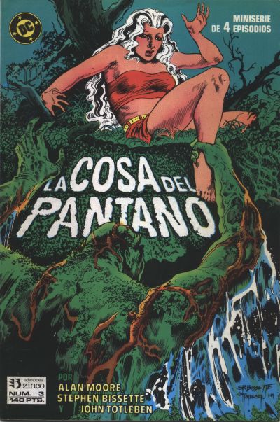 Cover for La Cosa del pantano (Zinco, 1988 series) #3