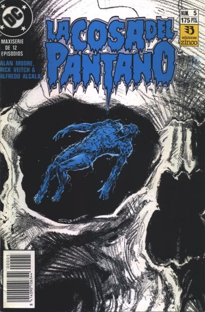 Cover for La Cosa del pantano (Zinco, 1991 series) #5