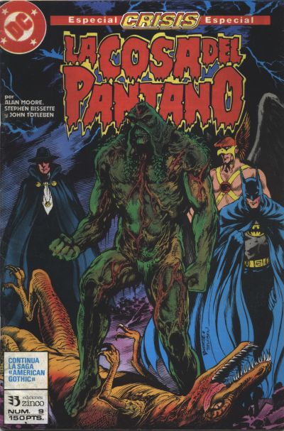Cover for La Cosa del pantano (Zinco, 1989 series) #9