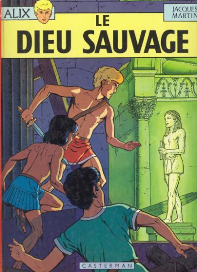 Cover for Alix (Casterman, 1965 series) #9 [1970 1 ed] - Le dieu sauvage