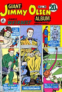 Cover Thumbnail for Giant Jimmy Olsen Album (K. G. Murray, 1966 ? series) #3