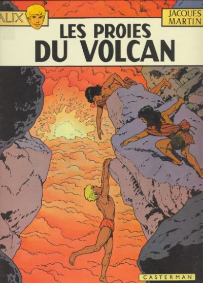 Cover for Alix (Casterman, 1965 series) #14 [1978 1ed] - Les proies du volcan