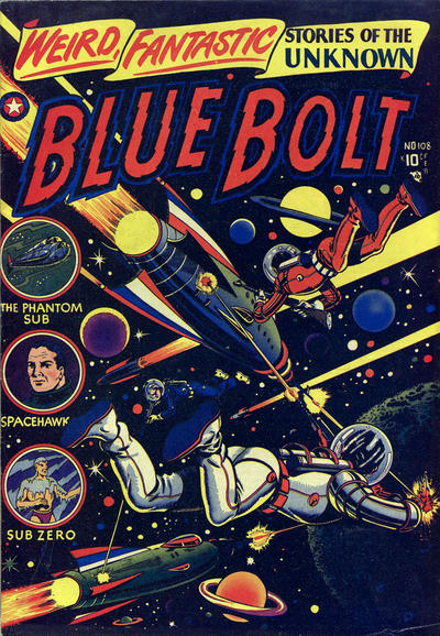 Cover for Blue Bolt (Star Publications, 1949 series) #108