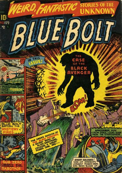 Cover for Blue Bolt (Star Publications, 1949 series) #109