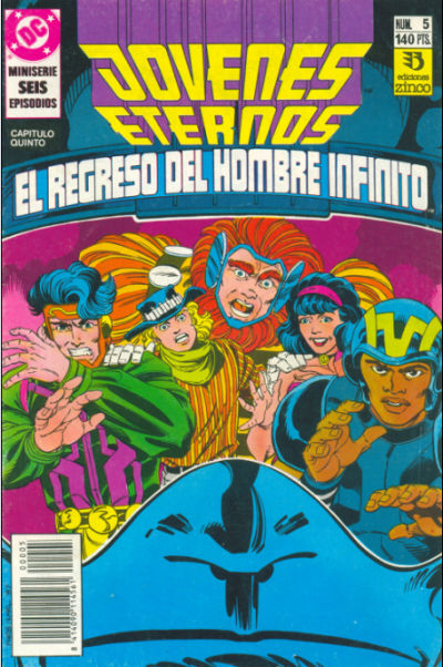 Cover for Jóvenes Eternos (Zinco, 1990 series) #5