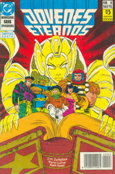 Cover for Jóvenes Eternos (Zinco, 1990 series) #6