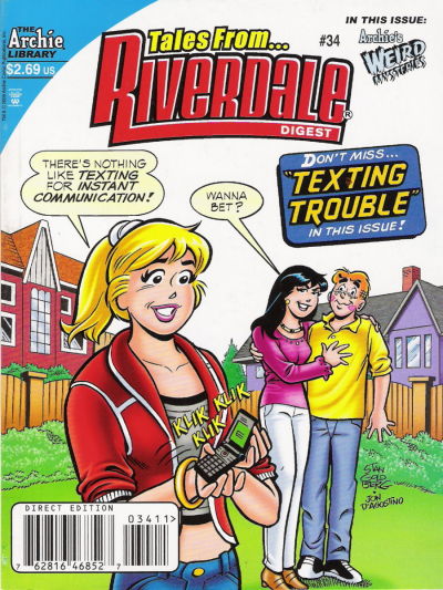 Cover for Tales from Riverdale Digest (Archie, 2005 series) #34 [Direct Edition]