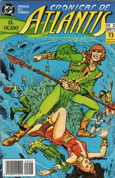 Cover for Las Crónicas de Atlantis (Zinco, 1991 series) #2