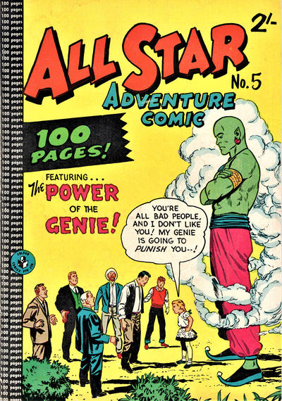 Cover for All Star Adventure Comic (K. G. Murray, 1959 series) #5