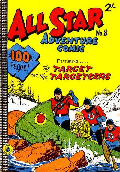 Cover for All Star Adventure Comic (K. G. Murray, 1959 series) #8