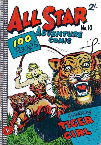 Cover for All Star Adventure Comic (K. G. Murray, 1959 series) #10