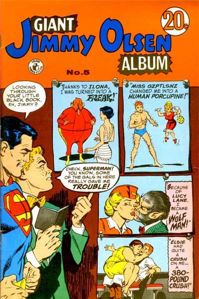 Cover for Giant Jimmy Olsen Album (K. G. Murray, 1966 ? series) #5