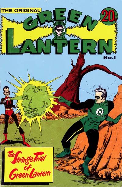 Cover for The Original Green Lantern (K. G. Murray, 1974 series) #1
