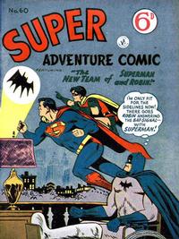 Cover Thumbnail for Super Adventure Comic (K. G. Murray, 1950 series) #60
