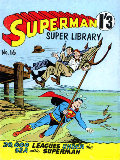 Cover for Superman Super Library (K. G. Murray, 1964 series) #16
