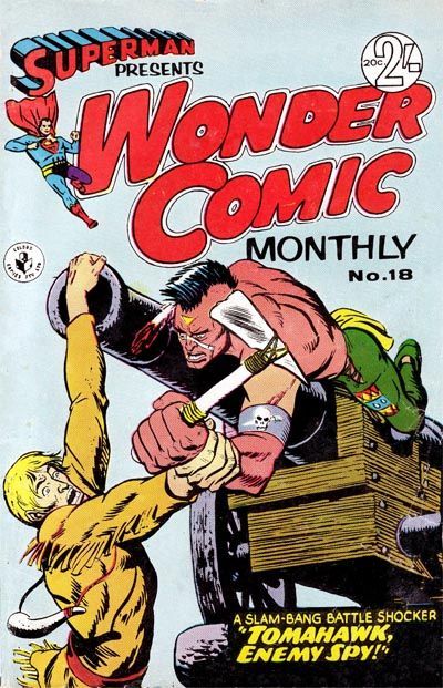 Cover for Superman Presents Wonder Comic Monthly (K. G. Murray, 1965 ? series) #18