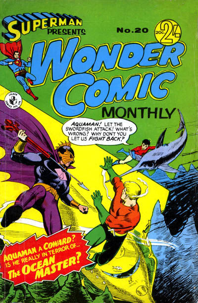 Cover for Superman Presents Wonder Comic Monthly (K. G. Murray, 1965 ? series) #20