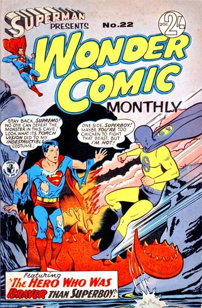Cover for Superman Presents Wonder Comic Monthly (K. G. Murray, 1965 ? series) #22