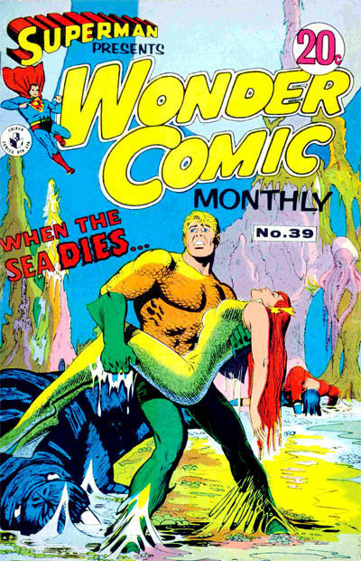 Cover for Superman Presents Wonder Comic Monthly (K. G. Murray, 1965 ? series) #39