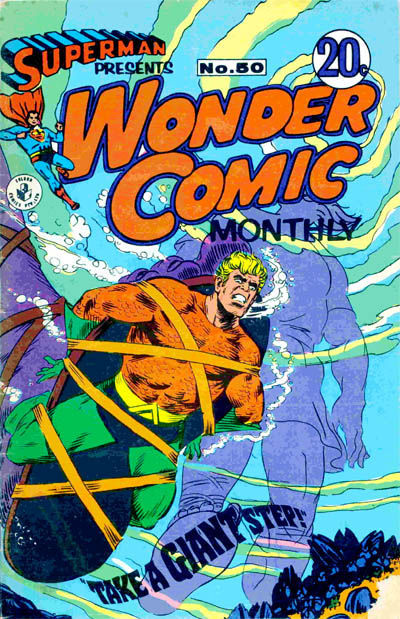 Cover for Superman Presents Wonder Comic Monthly (K. G. Murray, 1965 ? series) #50