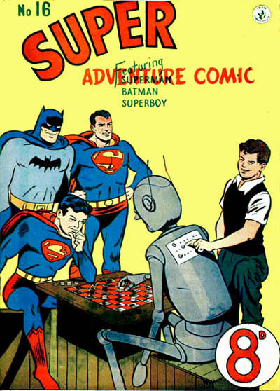 Cover for Super Adventure Comic (K. G. Murray, 1950 series) #16