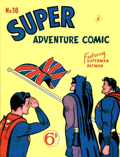 Cover for Super Adventure Comic (K. G. Murray, 1950 series) #36