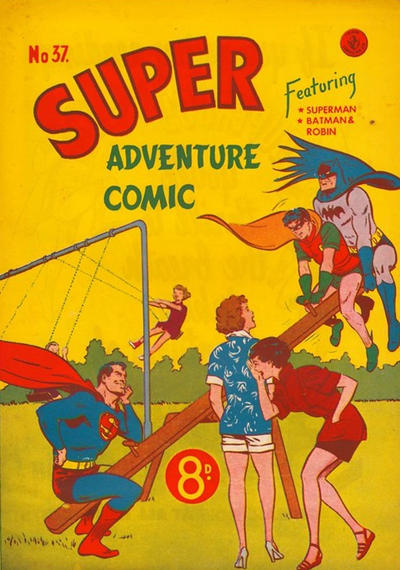 Cover for Super Adventure Comic (K. G. Murray, 1950 series) #37