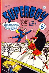 Cover Thumbnail for Superboy (K. G. Murray, 1949 series) #75