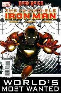 Cover for Invincible Iron Man (Marvel, 2008 series) #8 [Standard Cover]