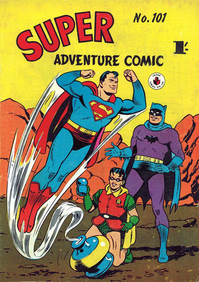 Cover for Super Adventure Comic (K. G. Murray, 1950 series) #101