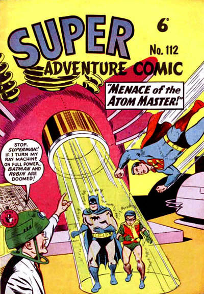 Cover for Super Adventure Comic (K. G. Murray, 1950 series) #112