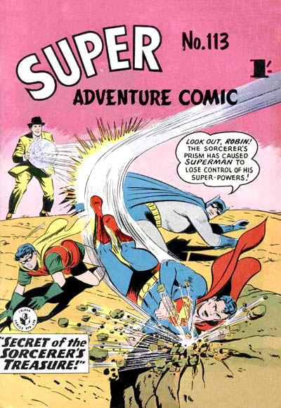 Cover for Super Adventure Comic (K. G. Murray, 1950 series) #113