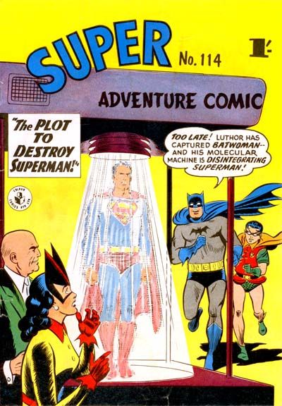 Cover for Super Adventure Comic (K. G. Murray, 1950 series) #114