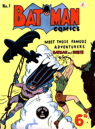 Cover for Batman Comics (K. G. Murray, 1950 series) #1