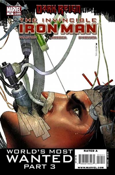 Cover for Invincible Iron Man (Marvel, 2008 series) #10