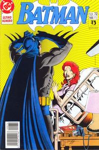 Cover Thumbnail for Batman (Zinco, 1987 series) #72