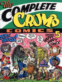 Cover Thumbnail for The Complete Crumb Comics (Fantagraphics, 1987 series) #5 - Happy Hippy Comix [First Printing]