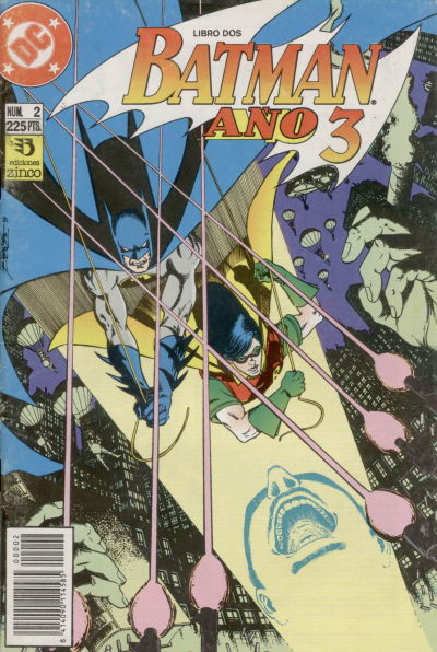 Cover for Batman: Año 3 (Zinco, 1990 series) #2