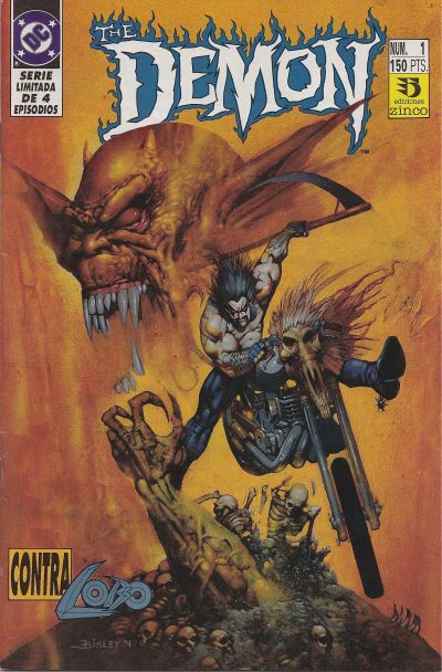 Cover for Lobo vs. Demon (Zinco, 1992 series) #1