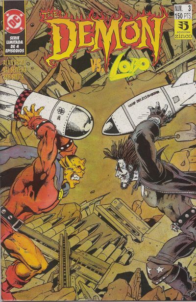 Cover for Lobo vs. Demon (Zinco, 1992 series) #3
