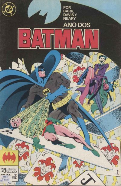Cover for Batman (Zinco, 1987 series) #7